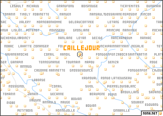 map of Caille Jour
