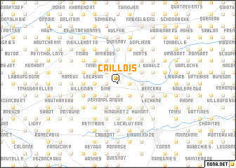 map of Caillois