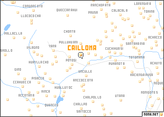 map of Cailloma