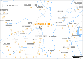 map of Caimancito