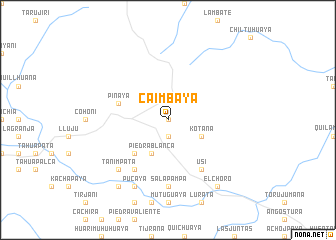 map of Caimbaya