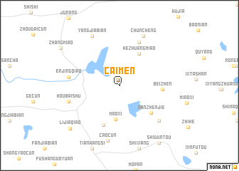 map of Caimen