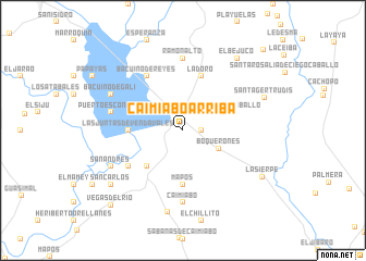 map of Caimiabo Arriba