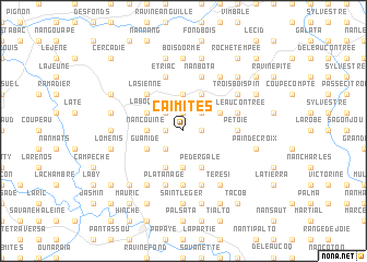 map of Caïmites