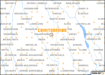 map of Caimito Arriba