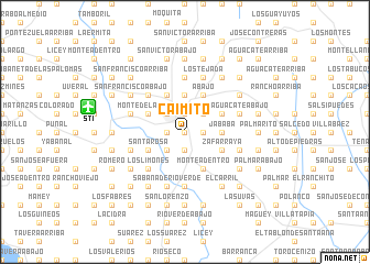 map of Caimito