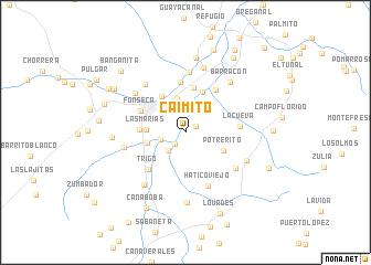 map of Caimito