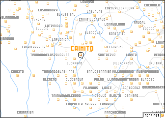 map of Caimito