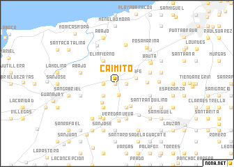 map of Caimito