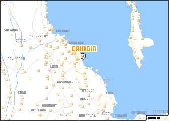 map of Caingin