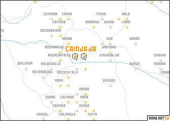 map of Cainja