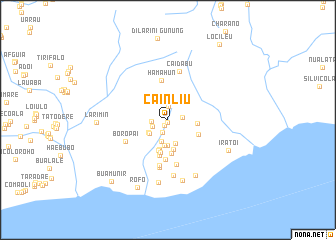 map of Cainliu