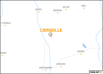 map of Cainsville