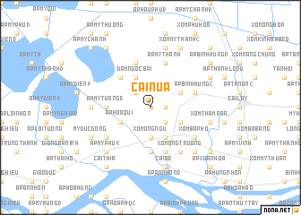 map of Cái Nứa