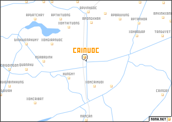 map of Cái Nước