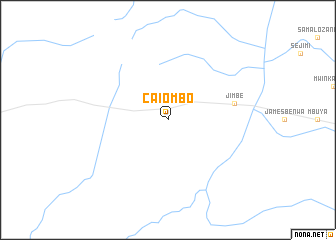 map of Caiombo