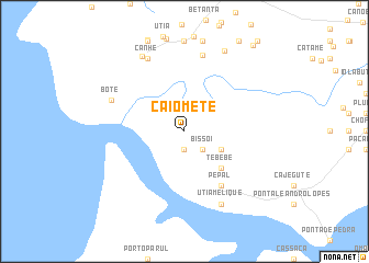 map of Caiomete