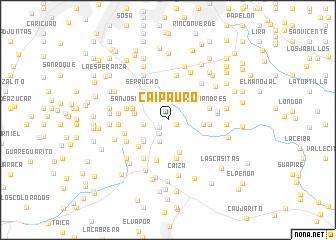 map of Caipauro