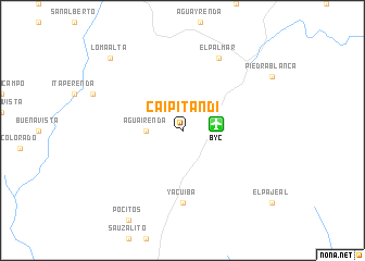 map of Caipitandi