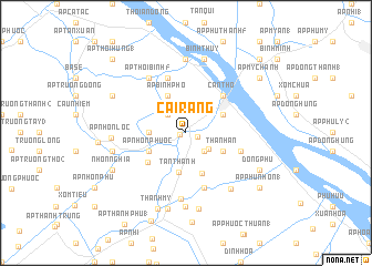 map of Cái Răng