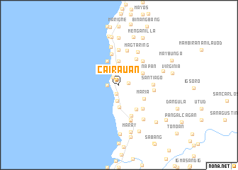 map of Cairauan