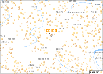 map of Čaira