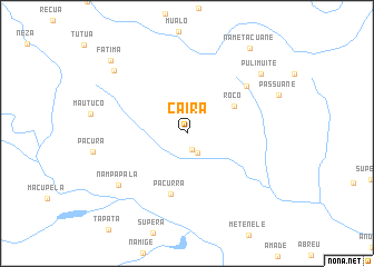 map of Caíra