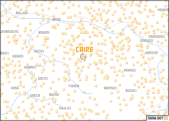 map of Čaire