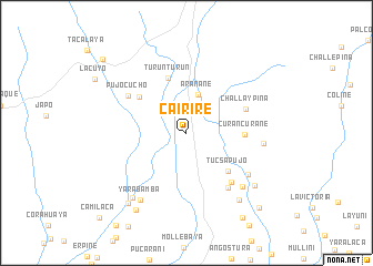 map of Cairire