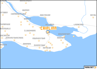map of Cairlinn