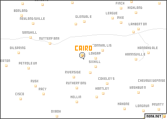 map of Cairo