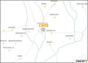 map of Cairo