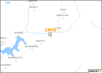 map of Cairo