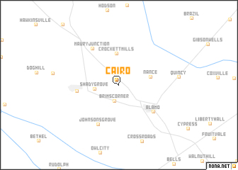 map of Cairo