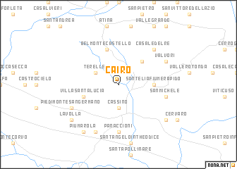 map of Cairo