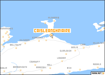 map of Caisleán Ghriaire