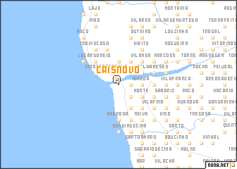 map of Cais Novo