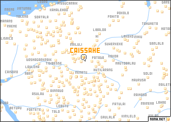 map of Caissahe