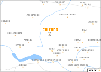 map of Caitang