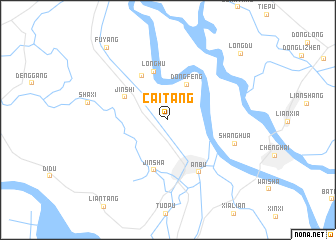map of Caitang