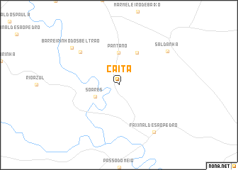 map of Caitá