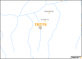 map of Caititu
