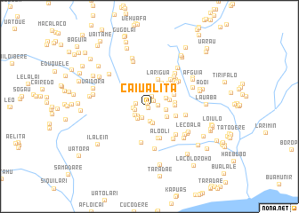 map of Caiualita