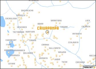 map of Caiua Pampa