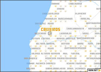 map of Caixeiros