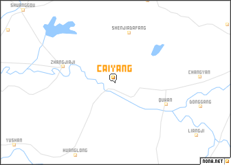 map of Caiyang