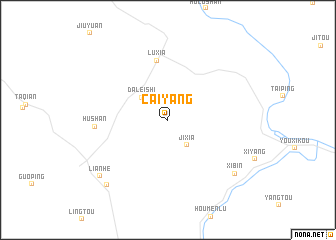 map of Caiyang