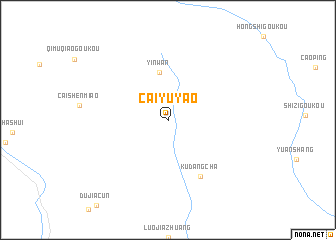 map of Caiyuyao