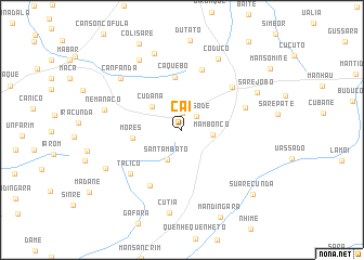 map of Cai