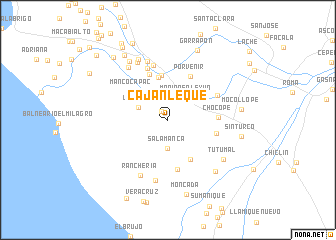 map of Cajanleque